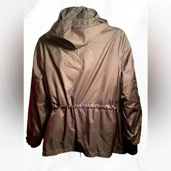 Vintage Levi’s drawstring nylon long sleeve Outdoor Pockets Utility jacket XS - Picture 2 of 4